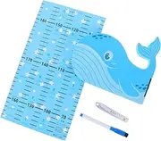 Vaguelly 1 Set Self Adhesive Animal Design Height Ruler Wall Decal for Chart Sticker for Nursery Bedroom Kindergarten Bathroom to Measurement