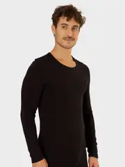 Mens Heat Retention Long Sleeve Thermal Top