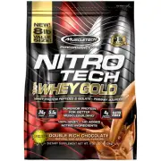 MUSCLETECH NitroTech 100% Whey Gold Protein Double Rich Chocolate 8 lbs (3.63kg)