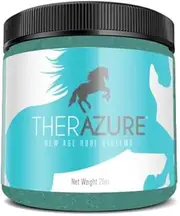Therazure Horse Hoof Thrush Treatment Clay and White Line Equine Care: Effective on Horses, Cows, Goats, Sheep, Pigs and All Hooved Animals- 25 oz Jar New Heat Resistant Formula*