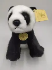 Aurora Miyoni Plush 8" Panda Sitting Soft Cuddly Teddy Toy