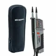 MEGGER TPT420 2 POLE VOLTAGE & CONTINUITY TESTER + OPTIONAL CASE & CALIBRATION