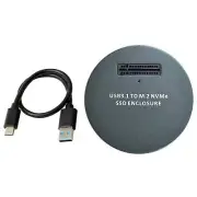 M.2 NVME PCIe SSD Enclosure SSD to Type-C USB USB3.0 Adapter Reader Converter