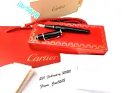 CARTIER DIABOLO FOUNTAIN PEN 18 kt GOLD NIB SAPPHIRE GEMSTONE,TRINITY,PASHA,NEW*