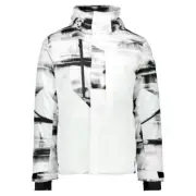 Obermeyer Kenai Jacket Men's Ski Jacket, White-Out, Small