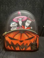 Loungefly Mini Backpack Disney Nightmare Lock Shock Barrel Oogie Boogie