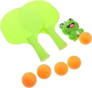 Mipcase Table Tennis Toys for Children Indoor Plaything Boys and Girls Training Toy Frog Shape Parent-Child Interaction