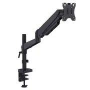 JUICEUP Single Pneumatic Spring Monitor Arm Desk Stand, 15 – 34 inch Screen
