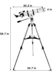 Gskyer Telescope AZ70400 Travel Refractor Astronomy Telescope