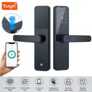 Electronic Smart Door Lock APP Fingerprint Card Password Key Home Security