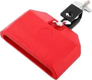YARNOW Drum Kit Drum Accessories for Men Musical Cowbell Supplies Percussion Drum Percussion Cow Bell Cheering Singing Cowbell Metal Abs Cowbell Instrument Cowbell Metal Red Plastic