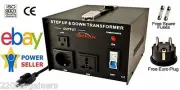 Simran AC-1500W 110V 220V International Power Source Step Up Down Transformer