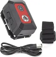Night Vision Camera, Head-Mounted Action Camera for Motorcycling Recording, 1080P