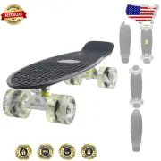 Complete 22 Inch Retro Cruiser Skateboard for Beginners – Lightweight & Stylish!