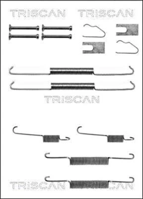 TRISCAN Brake Shoes Accessory Kit For BMW E28 E34 81-95 (for: BMW)