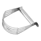 Stainless Steel Soft Grip Pastry Blender Dough Cutter Flour Mixer Cake
