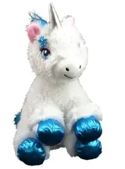 Make Your Own Stuffed Animal Cuddly Soft Hope the Winter Unicorn Kit 8 inch Kit.