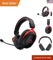 Cloud II Wireless Gaming Headset - Red