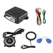 Auto Alarm System Engine Push Button Start Stop Lock Anti-theft Protection