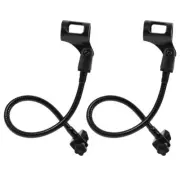 2 Pcs Gooseneck Microphone Stand Drum Mic Holder Flexible Microphone Bar