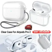 1/2X Case Slim Silicone Clear Cover For Apple Airpods Pro 1st 2nd 3rd Gen