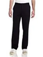 NEW MENS DOCKERS EASY KHAKI STRAIGHT FLAT PANTS BLACK 466820007 SIZE 32 32