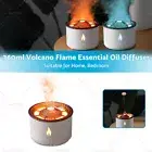 360ml Volcano Flame Essential Oil Diffuser&Humidifier with Remote Control
