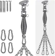 Benelabel Boxing Bag Hanger with Chains and Spring - 360° Rotation Swing Hook -