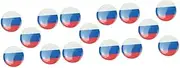 [WRITWAA] Sets Elegant Flag Brooch Pin Alloy Breastpin for Dresses Coats and Parties Stylish Pcs