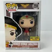 Funko Pop Wonder Woman Amazonia 259 Hot Topic Exclusive NEW NIB DC Comics