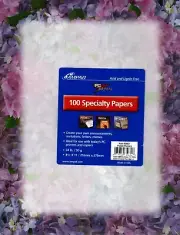 New - Purple Floral Flower Theme Designer Letter Computer Paper - 100 sheets