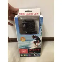 在飛比找蝦皮購物優惠-全新品 黑色 Sports Cam #1080防水運動攝影機