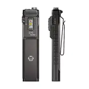 RovyVon E90 Flat EDC Flashlight, USB-C Rechargeable 3500 Lumens High Lumens P...