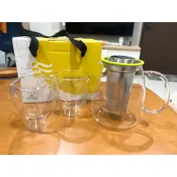 在飛比找蝦皮購物優惠-玻璃茶具組｜耐熱玻璃泡茶壺/耐熱雙層杯