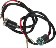 BELLIFFY 2pcs Atv Motorcycle Gear Indicator Light Reverse Neutral Indicator for Safe Riding Easy Installation Durable Workmanship