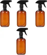 VINTORKY 500ml Empty Refillable Spray Bottles Plastic Mini Compact Bottles for Essential Oil Travel Pet Refill Portable