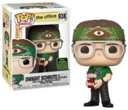 DWIGHT SCHRUTE AS RECYCLOPS ECCC 938 Funko Pop Vinyl New in Mint Box +P/P