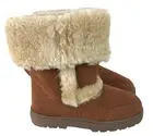 Style & Co Witty Women's Round Toe Snow Boots Med Brown Size 7M