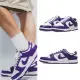 【NIKE 耐吉】Dunk Low 男鞋 女鞋 紫 葡萄紫 白 休閒鞋 Court Purple(DD1391-104)