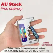 Battery Checker Digital LCD Universal AA AAA D N C 9V 6F22 1.55V LR44Button Cell