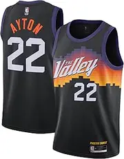 Deandre Ayton Phoenix Suns Black #22 Youth 8-20 Alternate Edition Swingman Player Jersey