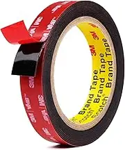 Double Sided 3M Tape, 10Feet x 0.8inch Two Sided 3M VHB Waterproof Mounting Tape, Heavy Duty Foam Tape for LED Lights Hanging, Car Home Office Decor
