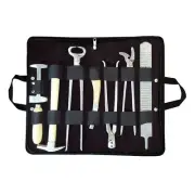 Horse Shoe Farrier Tool Kit Grooming Hoof Bot Shoeing Care Puller Nipper Rasp