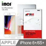 IMOS 蘋果 IPHONE 6+/6S+ (5.5吋) 3SAS 疏油疏水 螢幕保護貼 (正面共用版)