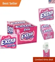 Refreshing Classic Bubble Sugar-Free Gum - 15 Sticks in Each Slim Pack, 20 Packs