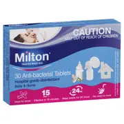 Milton Anti-Bacterial Tablets 30 Pack