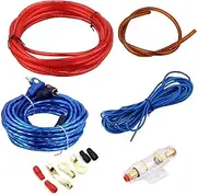 Subwoofer Wiring Kit Amplifier Install Kit Car Audio System Metal Pvc Construction