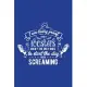 Classic Blue Sarcastic Lined Notebook: I Am Living Proof That Roosters Aren’’t The Only Ones To Start The Day Screaming