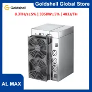Goldshell AL MAX Crypto Miner Powerful 8.3Th/s 3350W Power for ALPH Coins Aleph