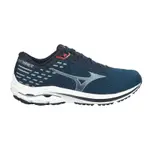 MIZUNO WAVE INSPIRE 17男慢跑鞋-4E-寬楦 美津濃 J1GC212260 藍綠銀
